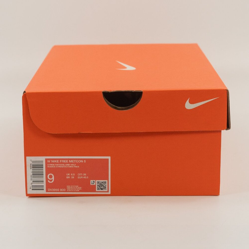 Nike Women's Free Metcon 5 'Citron Tint Volt' DV3950-800 Gym Training Multi Size - Picture 14 of 16
